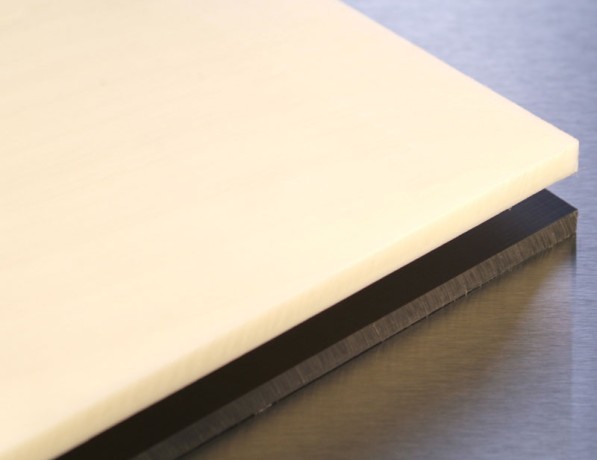 Капролон плита белая ПА 6 А 20х1000х1000 мм ТУ 2224-001-78534599-2006 фото