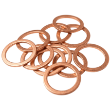 Кольцо медное для сливной пробки фото