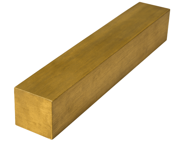 Квадрат латунный тянутый ЛС59-2 3х3 мм ГОСТ 2060-2006 фото