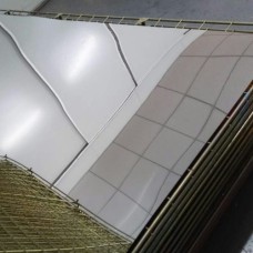 Лист нержавеющий зеркальный с защитной пленкой фото