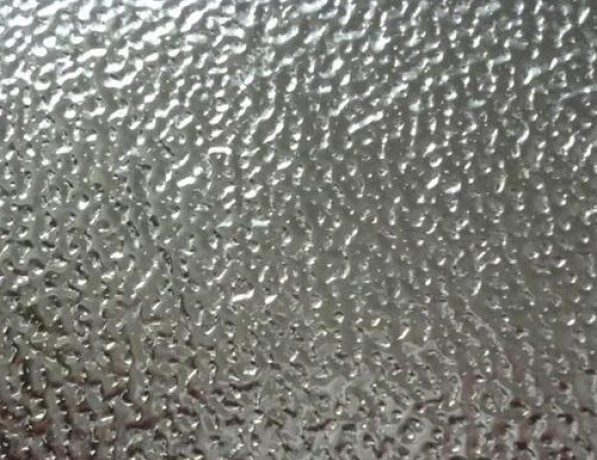 Лист нержавеющий рифленый г/к апельсиновая корка 03Х17Н14М2 2,5 мм фото