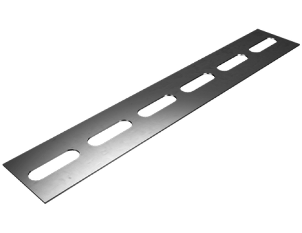 Полоса нержавеющая перфорированная К209 AISI 304 1х20х6,6х25 мм ТУ 36-1434-82 фото