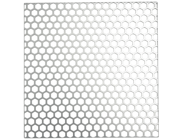 Сетка нержавеющая перфорированная 08Х18Н10 35х35х2,5 мм фото